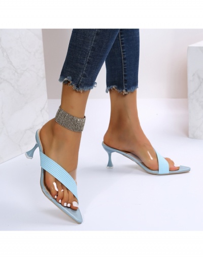 Replica Fashion Casual Slip On Heels Sandals  #798019 $21.25 USD for Wholesale