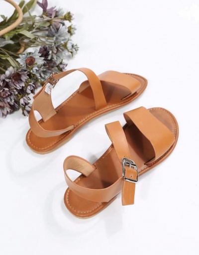 Replica Casual Summer Contrast Color Sandals For Women #798048 $21.06 USD for Wholesale