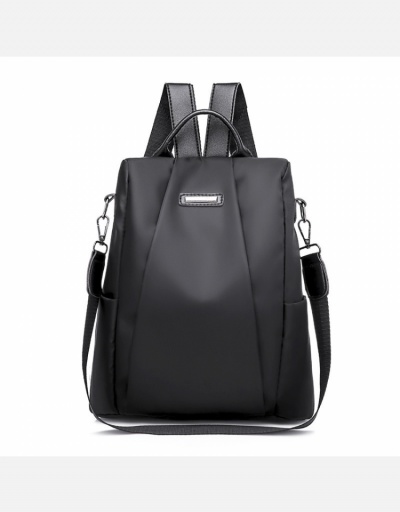 Replica  Fashion Pure Color Korean Style Backpacks #798066 $12.74 USD for Wholesale