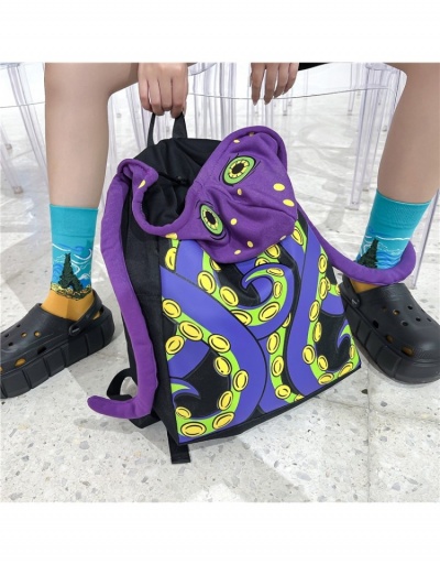 Replica  Fashion Wacky Printing Travel Student Backpacks #798070 $21.13 USD for Wholesale