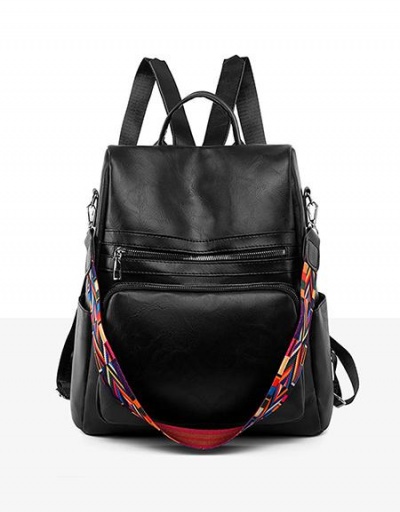 Replica PU Leather Large Capacity School Travel Backpack  #798094 $21.84 USD for Wholesale