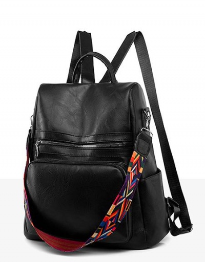 Replica PU Leather Large Capacity School Travel Backpack  #798094 $21.84 USD for Wholesale