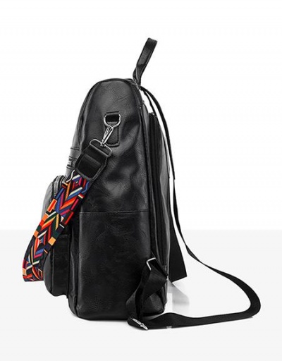 Replica PU Leather Large Capacity School Travel Backpack  #798094 $21.84 USD for Wholesale