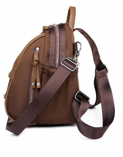 Replica Travel Pure Color Oxford Backpack For Women #798096 $20.28 USD for Wholesale