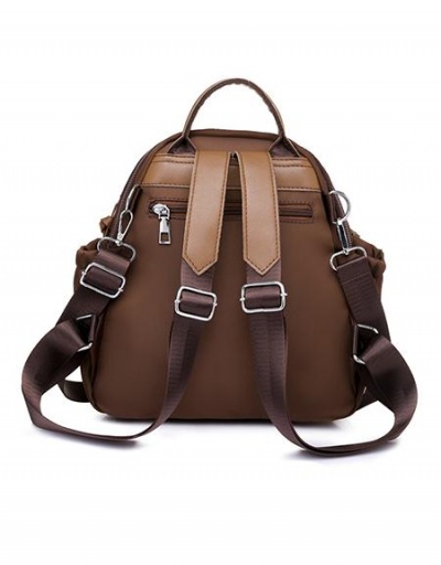 Replica Travel Pure Color Oxford Backpack For Women #798096 $20.28 USD for Wholesale