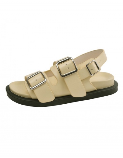 Replica  Roman Style Buckle Belt Sandals #798097 $22.25 USD for Wholesale