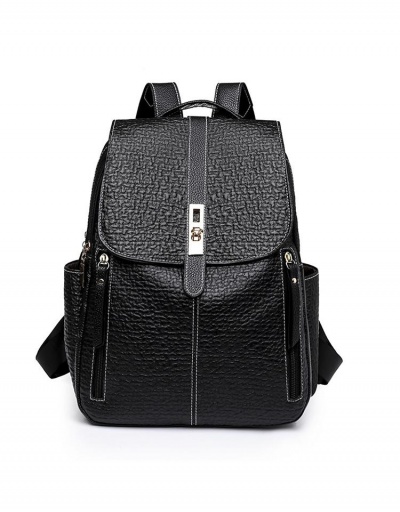 Replica Trendy Ladies Black Large Travel Backpacks #798100 $19.50 USD for Wholesale