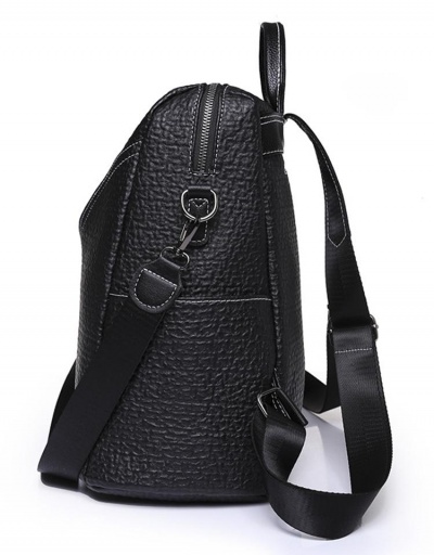 Replica Travel Black Pure Color Backpack For Women #798104 $22.82 USD for Wholesale