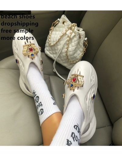 Casual Hollowed Out Baotou Women's Shoes #798105 $22.15 USD, Wholesale Fashion Sandals