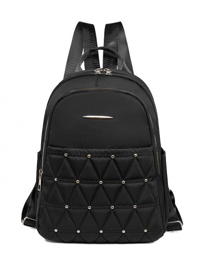 Korean Style Black Travel  Oxford Backpack For Women #798127 $17.88 USD, Wholesale Fashion Backpacks