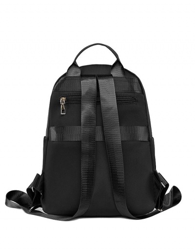 Replica Korean Style Black Travel  Oxford Backpack For Women #798127 $17.88 USD for Wholesale