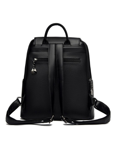 Replica Korean Style Black Student Travel Backpack For Women #798155 $27.30 USD for Wholesale