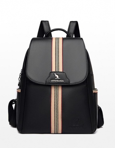 Versatile Contrast Color Ladies College Backpack For Student #798159 $27.30 USD, Wholesale Fashion Backpacks