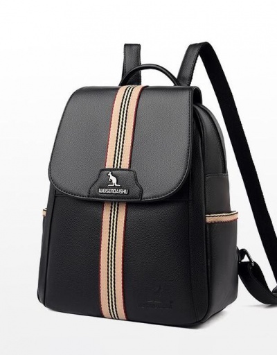 Replica Versatile Contrast Color Ladies College Backpack For Student #798159 $27.30 USD for Wholesale