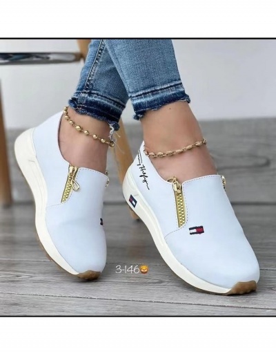 Replica  Leisure Outdoor Zipper Platform Shoes For Women #798166 $25.76 USD for Wholesale