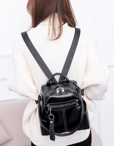 Replica Vintage Travel Versatile Soft Backpack For Women #798173 $20.94 USD for Wholesale