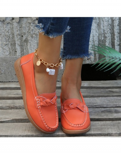 Replica Summer Simple Solid Flats For Women  #798176 $23.11 USD for Wholesale