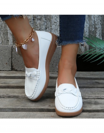 Replica Summer Simple Solid Flats For Women  #798176 $23.11 USD for Wholesale