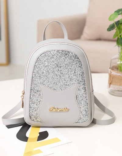 Replica Korean Sequined Patchwork Backpack For Women #798178 $6.50 USD for Wholesale