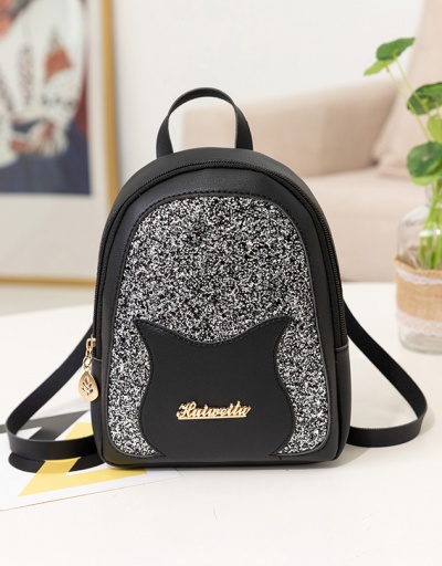 Replica Korean Sequined Patchwork Backpack For Women #798178 $6.50 USD for Wholesale