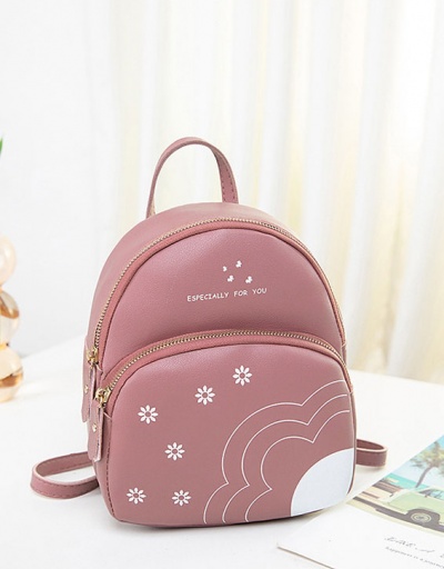 Replica New Travel Printed Backpack For Women #798180 $8.15 USD for Wholesale