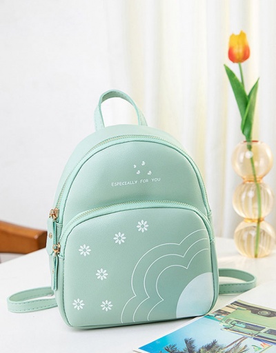 Replica New Travel Printed Backpack For Women #798180 $8.15 USD for Wholesale