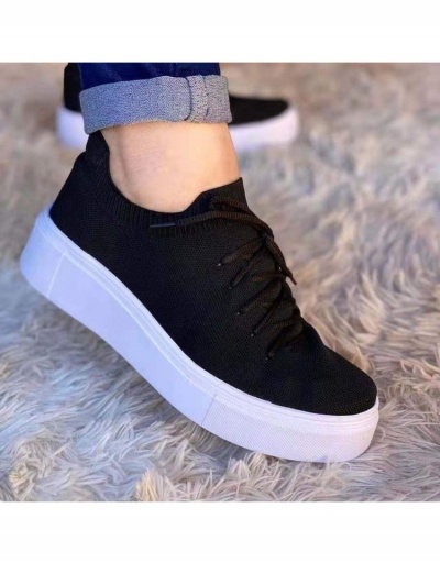 Replica  Women's Casual Lace Up Platform Shoes #798189 $23.66 USD for Wholesale