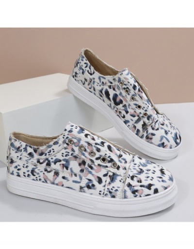 Replica  Summer Women's Canvas Printing Casual Flats #798195 $24.80 USD for Wholesale