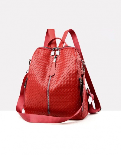 Street Versatile Women Dual Shoulder Backpack #798198 $20.02 USD, Wholesale Fashion Backpacks