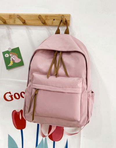 Replica Casual Solid Easy Match High Capacity Students Backpacks  #798202 $12.29 USD for Wholesale