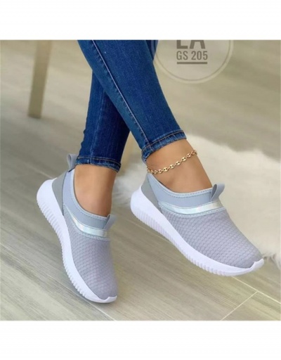 Casual Black Breathable Flat Slip On Shoes #798203 $21.42 USD, Wholesale Fashion Flats