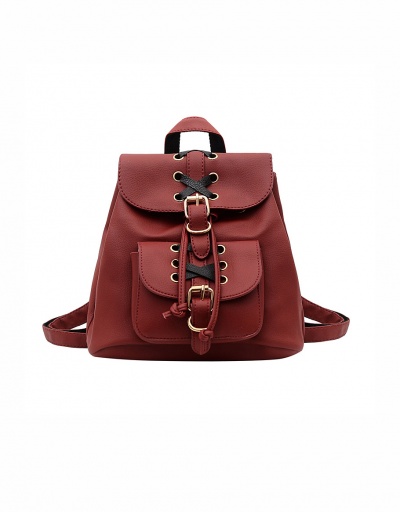 Preppy Style Tie-Wrap Backpacks For Women #798206 $21.13 USD, Wholesale Fashion Backpacks