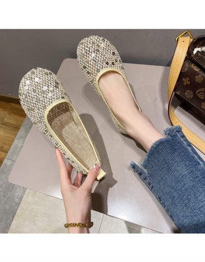 Fashion Sequins Flats For Women #798210 $14.56 USD, Wholesale Fashion Flats