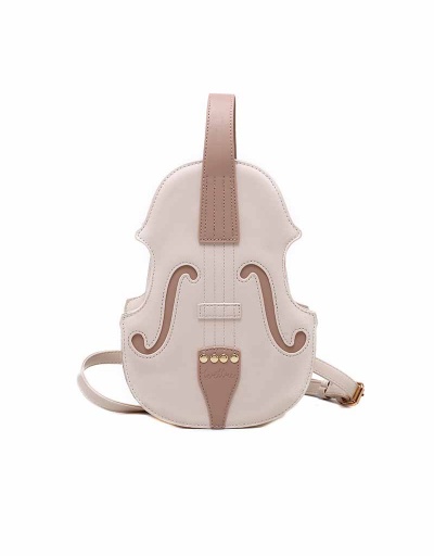 Replica Fashion Colorblock Violin Shaped Backpack #798213 $24.21 USD for Wholesale