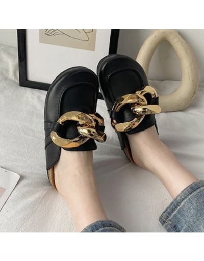 Replica New Stylish Low Heel Mules Flats For Women #798214 $21.84 USD for Wholesale