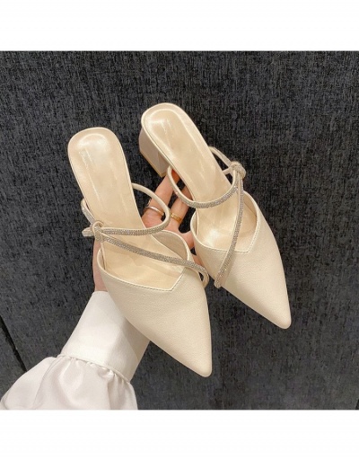  PU Pointed Fairy Style Women's Single Shoes #798222 $18.79 USD, Wholesale Fashion Flats