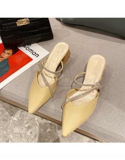 Replica  PU Pointed Fairy Style Women's Single Shoes #798222 $18.79 USD for Wholesale