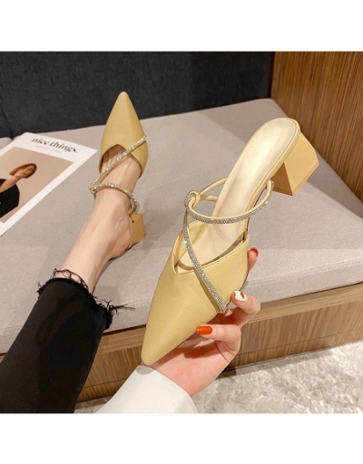 Replica  PU Pointed Fairy Style Women's Single Shoes #798222 $18.79 USD for Wholesale