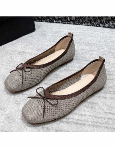 Replica Casual Comfy Lazy Slip On Flats For Ladies #798226 $23.66 USD for Wholesale