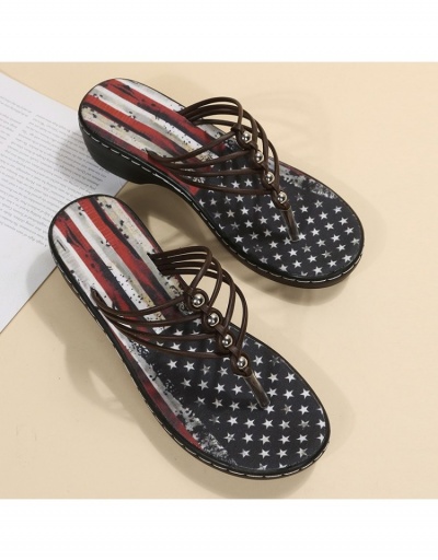 Replica  Summer Round Toe Hollowed-out Slippers For Women #798232 $22.82 USD for Wholesale