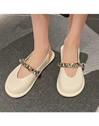  Flat Retro Mary Jane Women's Sandals  #798233 $25.90 USD, Wholesale Fashion Flats