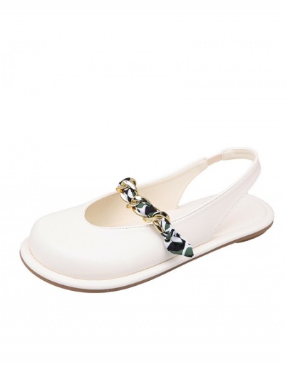 Replica  Flat Retro Mary Jane Women's Sandals  #798233 $25.90 USD for Wholesale