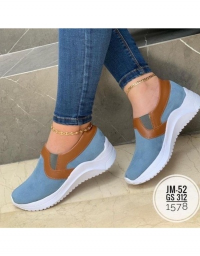 Replica  Ladies Casual Easy Matching Street Gauze Platform Shoes #798241 $25.14 USD for Wholesale