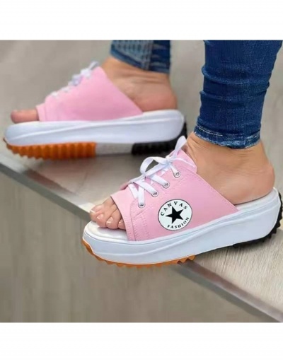 Replica  Fashion Casual Round Toe Platform Flat Shoes For Women #798245 $18.40 USD for Wholesale