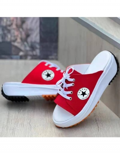 Replica  Fashion Casual Round Toe Platform Flat Shoes For Women #798245 $18.40 USD for Wholesale