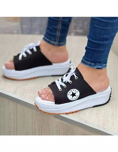 Replica  Fashion Casual Round Toe Platform Flat Shoes For Women #798245 $18.40 USD for Wholesale