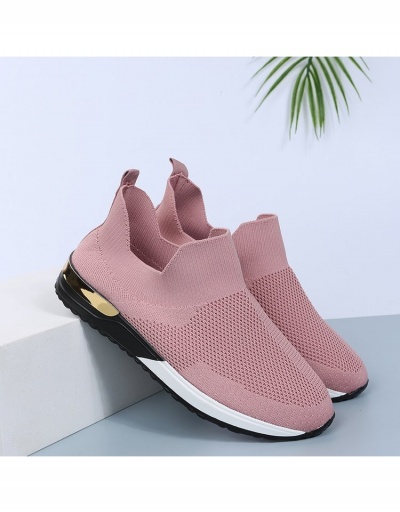 Replica Sports White  Slip On Flat Shoes For Women #798254 $17.19 USD for Wholesale