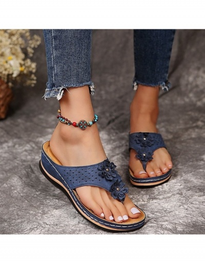 Replica  2022 Rubber Flower Casual Sandals Slipper #798255 $16.69 USD for Wholesale