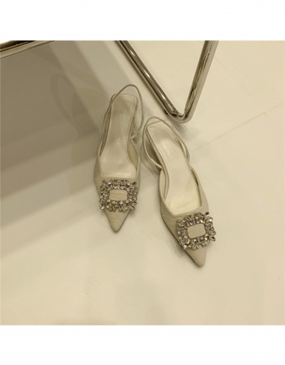 Replica Sexy Rhinestone Pointed High Heels Shoes #798260 $23.28 USD for Wholesale