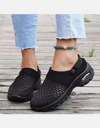 Replica Casual Black Sports Solid Slip On Shoes  #798286 $18.70 USD for Wholesale